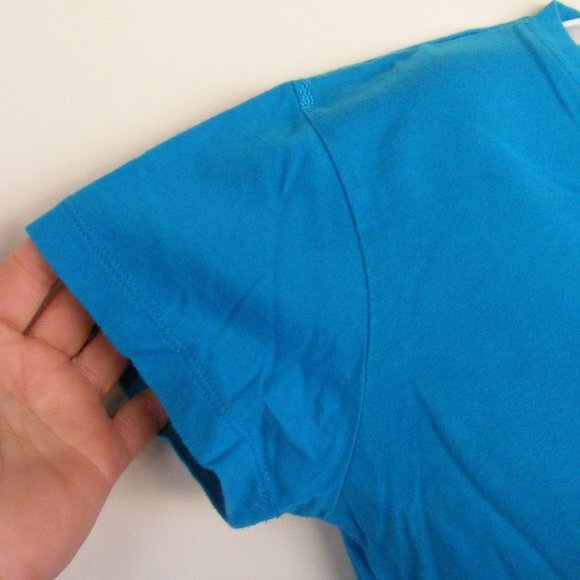 HARD ROCK CAFE New Orleans Tshirt, Ladies M, Bright Blue, SS - Picture 6 of 8